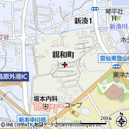 長崎県島原市親和町2637周辺の地図