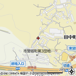 長崎県長崎市田中町97周辺の地図