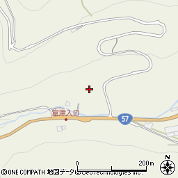 長崎県雲仙市小浜町富津3633周辺の地図