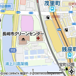長崎県長崎市茂里町周辺の地図