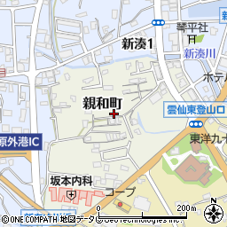 長崎県島原市親和町2637-22周辺の地図