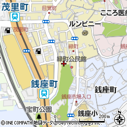 長崎県長崎市緑町13-15周辺の地図