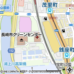 長崎市障害福祉センター診療所周辺の地図