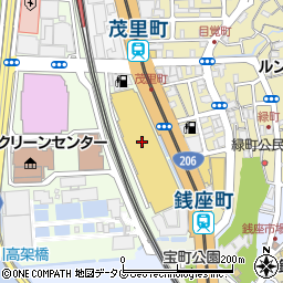 ダイキョウ食品株式会社　みらい長崎ココウォーク店周辺の地図