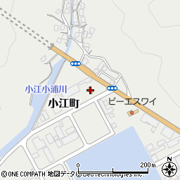 ファミリーマート長崎小江町店周辺の地図