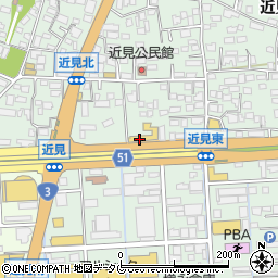 アデル・カーズ株式会社　ポルシェセンター熊本周辺の地図