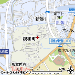 長崎県島原市親和町2639周辺の地図
