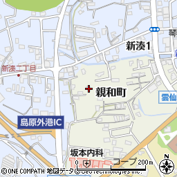 長崎県島原市親和町2631周辺の地図