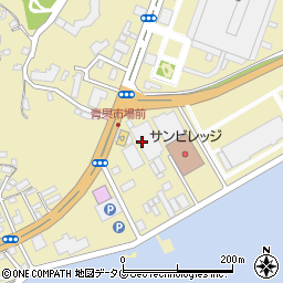 長崎花市場周辺の地図