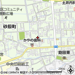 熊本県熊本市南区砂原町567-2周辺の地図