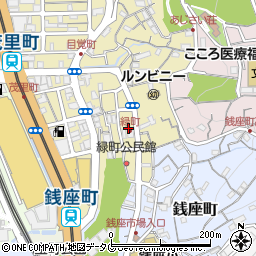 長崎県長崎市緑町7周辺の地図