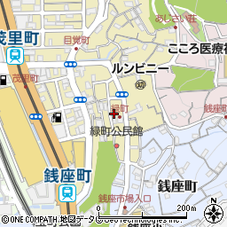 長崎県長崎市緑町7-7周辺の地図