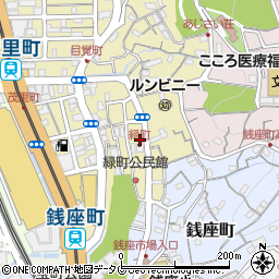 長崎県長崎市緑町7-15周辺の地図