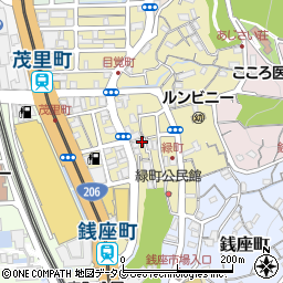 長崎県長崎市緑町12-9周辺の地図