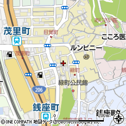 長崎県長崎市緑町11-2周辺の地図