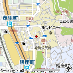 長崎県長崎市緑町11-4周辺の地図