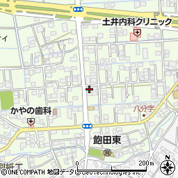 熊本県熊本市南区砂原町477-6周辺の地図