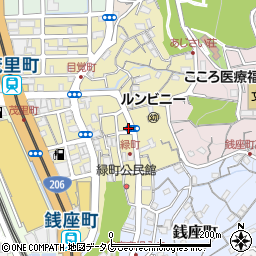 長崎県長崎市緑町6-10周辺の地図