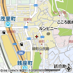 長崎県長崎市緑町11-12周辺の地図