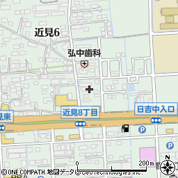 北沢産業熊本営業所周辺の地図