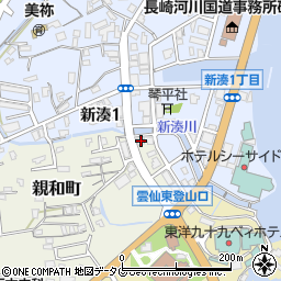 長崎県島原市親和町3周辺の地図