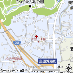 株式会社富士薬品島原営業所周辺の地図