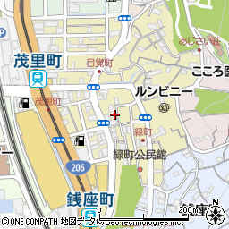 長崎県長崎市緑町5-6周辺の地図