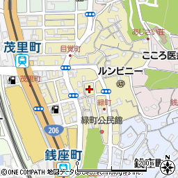長崎県長崎市緑町11周辺の地図