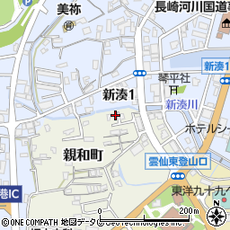 長崎県島原市親和町2600周辺の地図