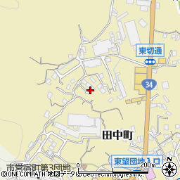 長崎県長崎市田中町438周辺の地図