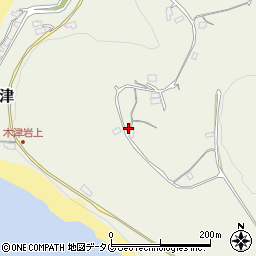 長崎県雲仙市小浜町富津880周辺の地図
