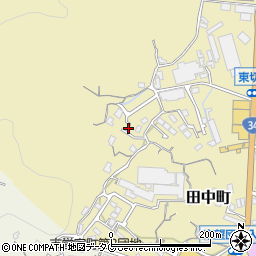 長崎県長崎市田中町446周辺の地図