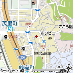 長崎県長崎市緑町5-3周辺の地図