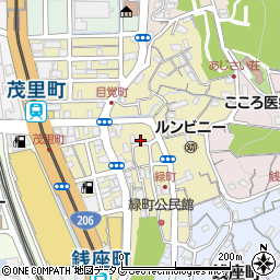長崎県長崎市緑町5周辺の地図