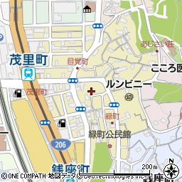 長崎県長崎市緑町5-4周辺の地図