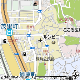 長崎県長崎市緑町5-2周辺の地図