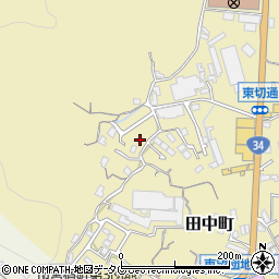 長崎県長崎市田中町440周辺の地図