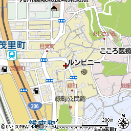 長崎県長崎市緑町5-22周辺の地図