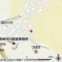 長崎県長崎市田中町599周辺の地図