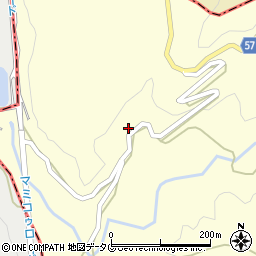 熊本県上益城郡御船町田代3017周辺の地図