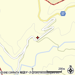 熊本県上益城郡御船町田代3015周辺の地図