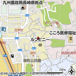 長崎県長崎市緑町4-38周辺の地図