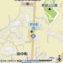 長崎県長崎市田中町422周辺の地図