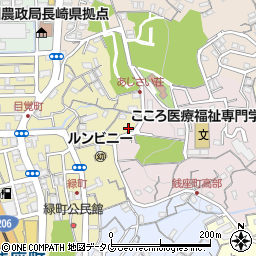 長崎県長崎市緑町4-28周辺の地図