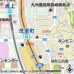 長崎県長崎市目覚町5周辺の地図