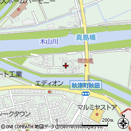 田上アパート周辺の地図