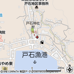 長崎銀行戸石支店周辺の地図
