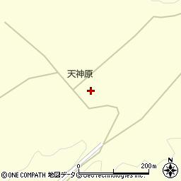熊本県上益城郡御船町田代8405周辺の地図