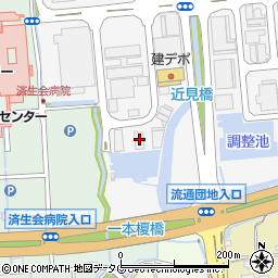 ひろせ梱包運輸周辺の地図