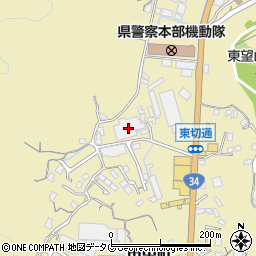 長崎県長崎市田中町437周辺の地図